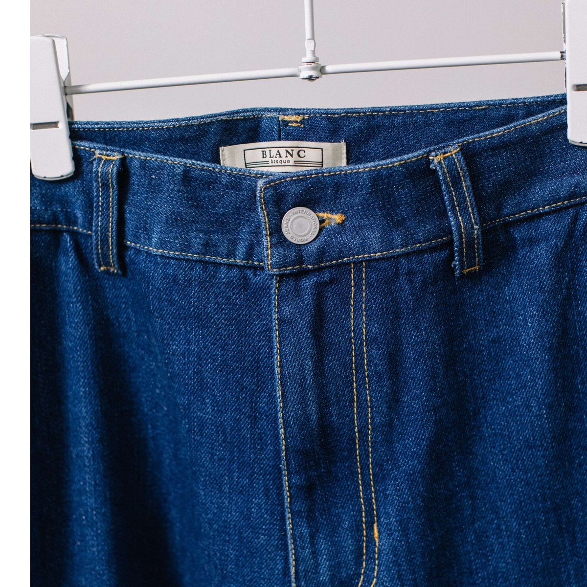 12oz DENIM＆綿ツイル　ストレートパンツ 【BB88-350】